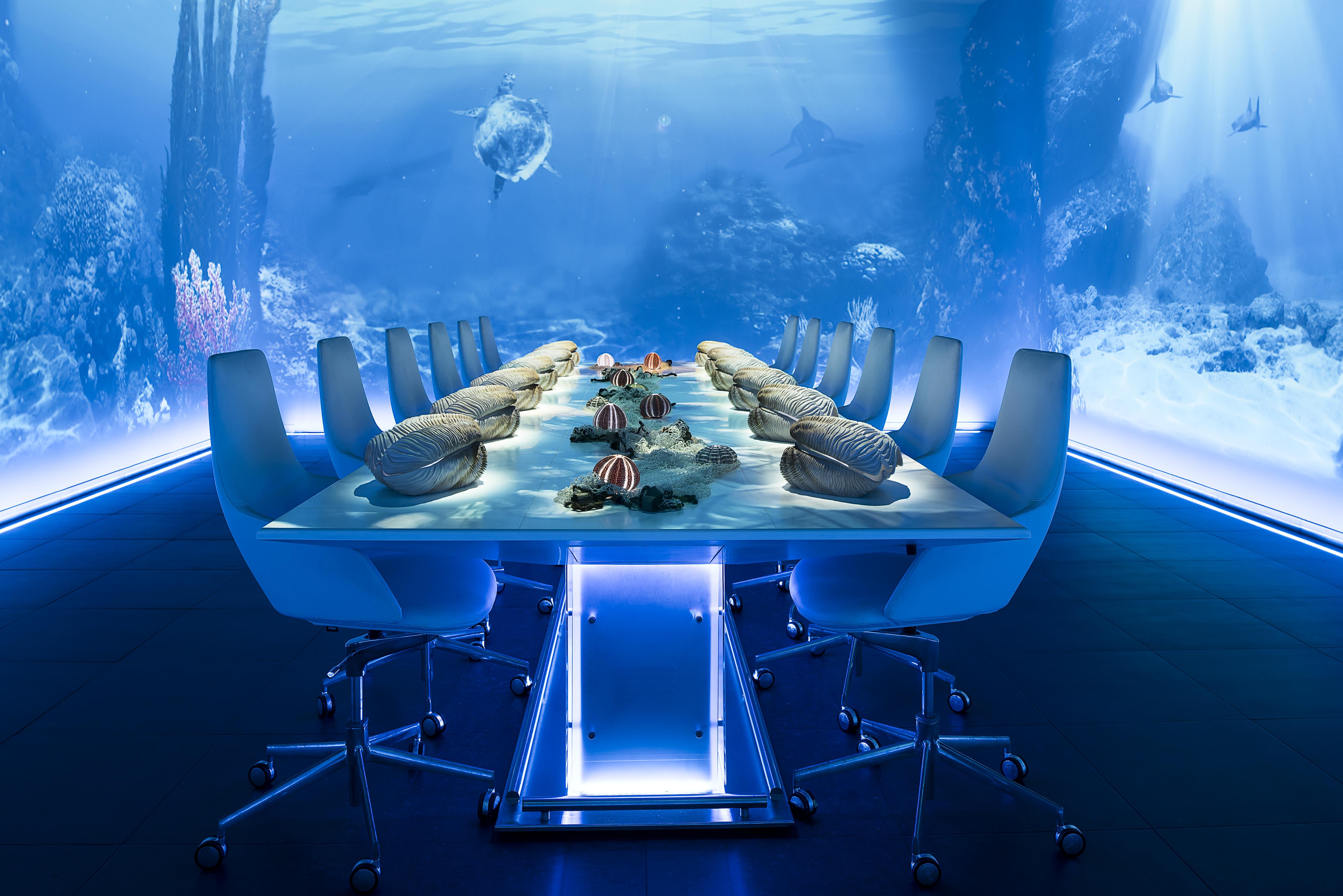 Hard Rock Hotel Ibiza Playa d'en Bossa Ngoại thất bức ảnh The Lost Chambers Aquarium