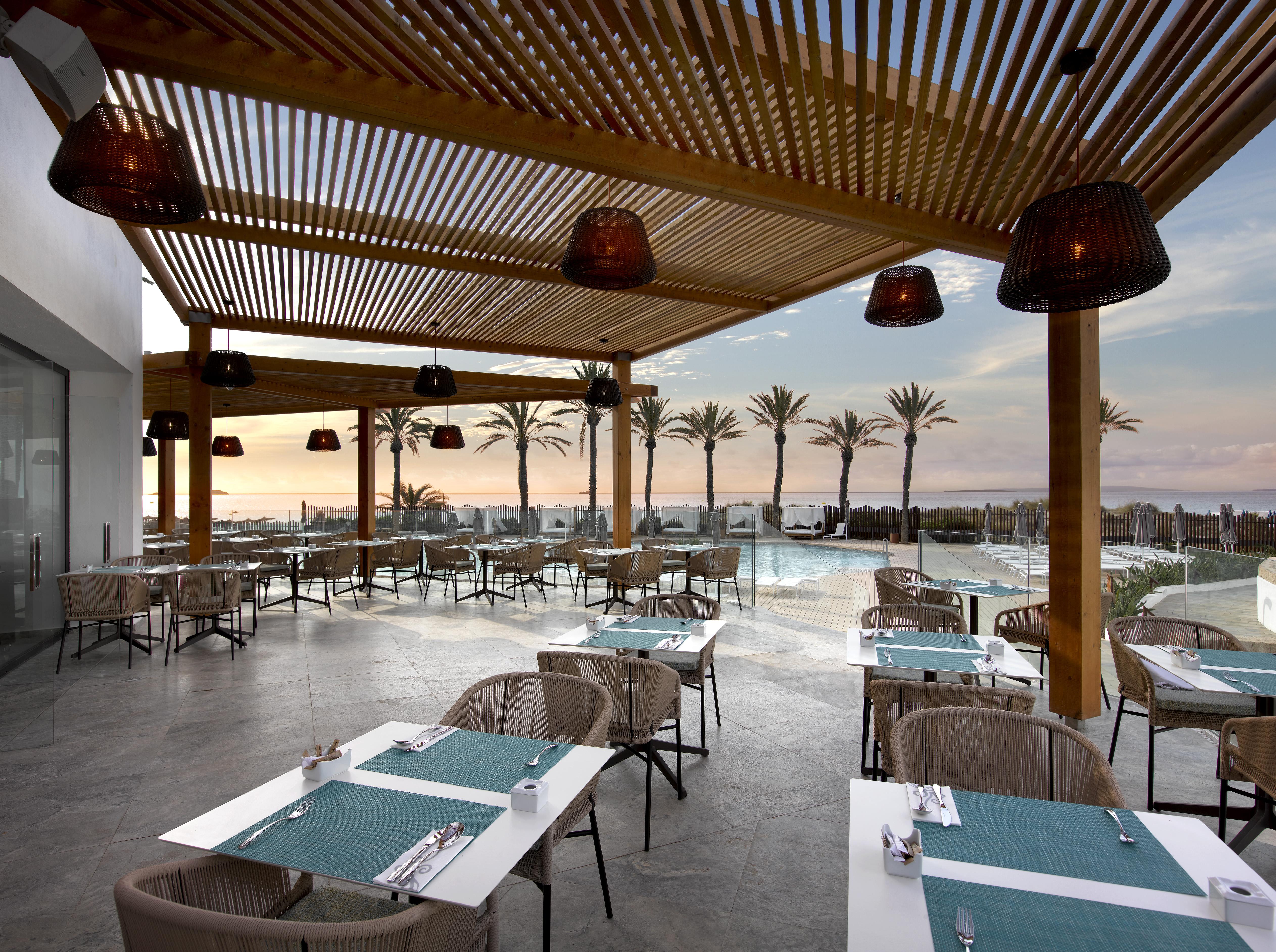 Hard Rock Hotel Ibiza Playa d'en Bossa Ngoại thất bức ảnh The restaurant