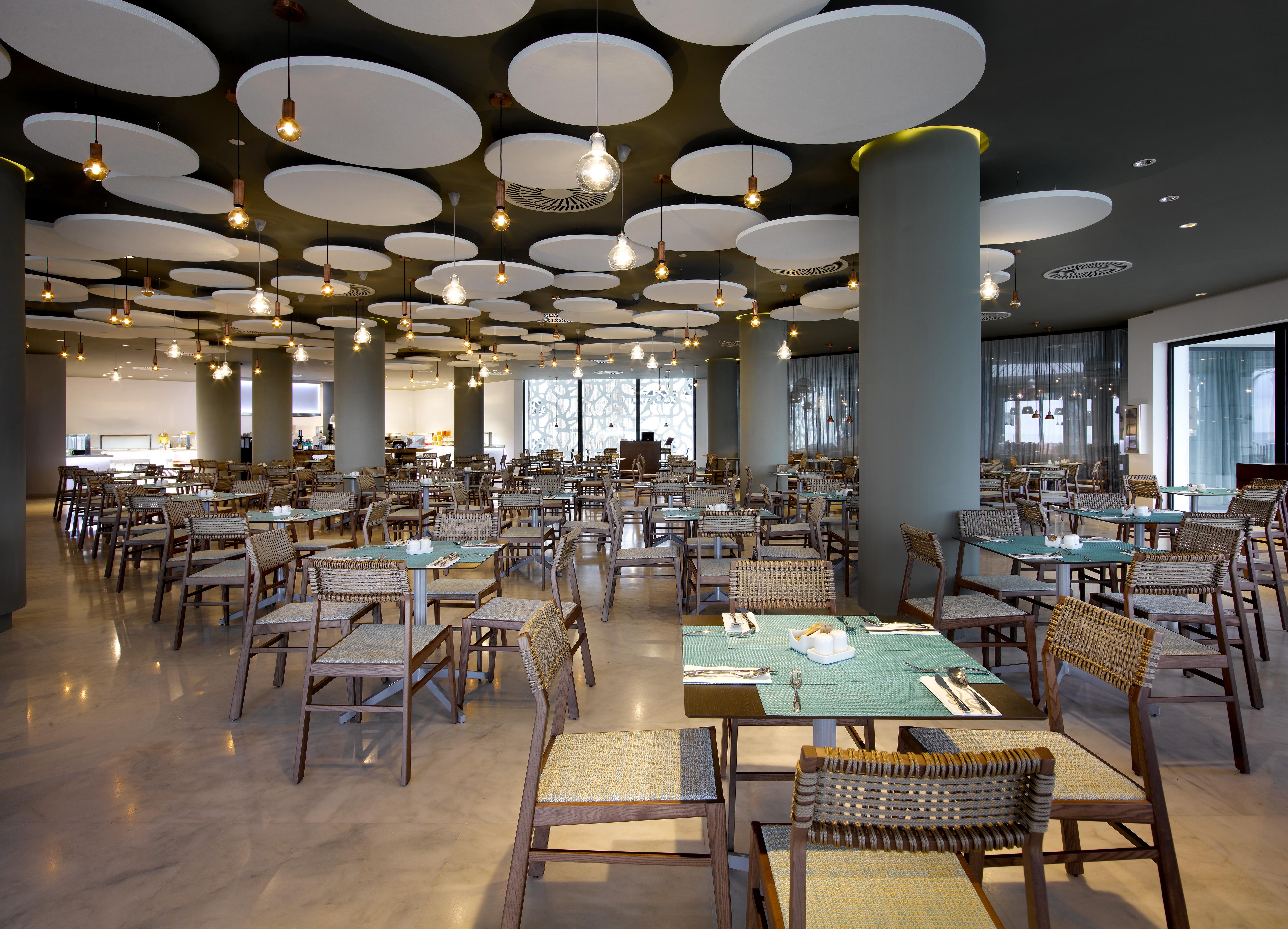 Hard Rock Hotel Ibiza Playa d'en Bossa Ngoại thất bức ảnh The restaurant