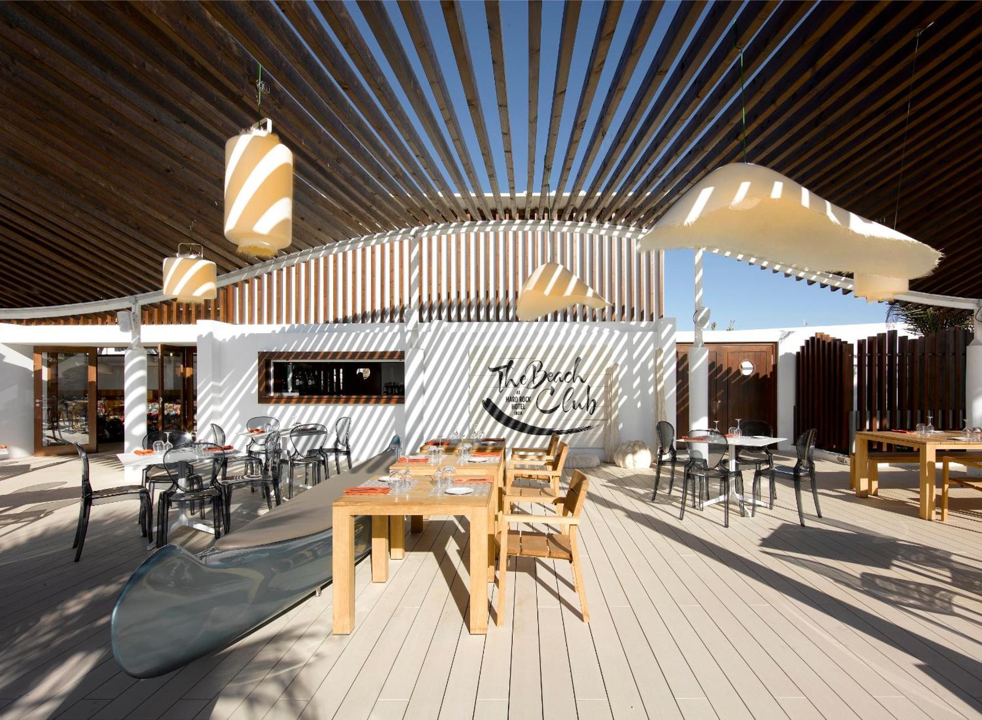 Hard Rock Hotel Ibiza Playa d'en Bossa Ngoại thất bức ảnh The restaurant